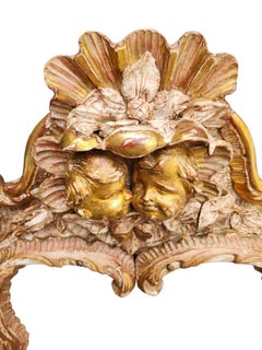 18th Century Italian Giltwood Mirror