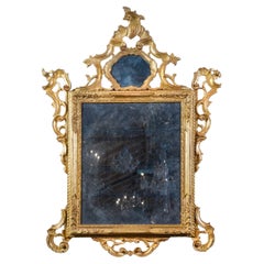 18th century Italian Giltwood Mirror