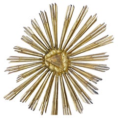 18. Jahrhundert Italienisch Giltwood Sunburst