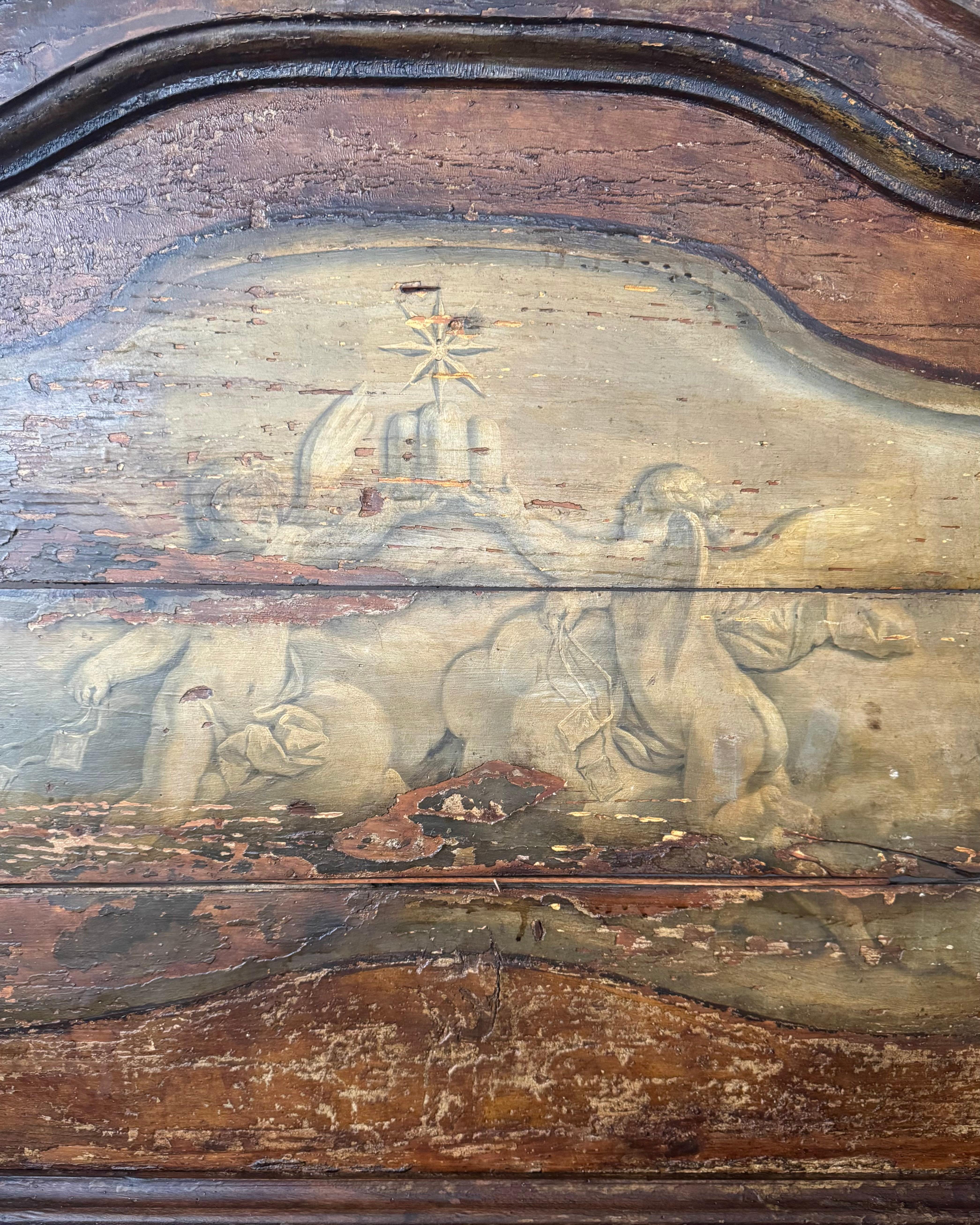 18th century Italian Hall Bench For Sale 4
