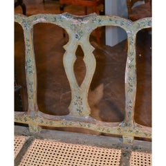 18th Century Italian Hand-Painted Settee