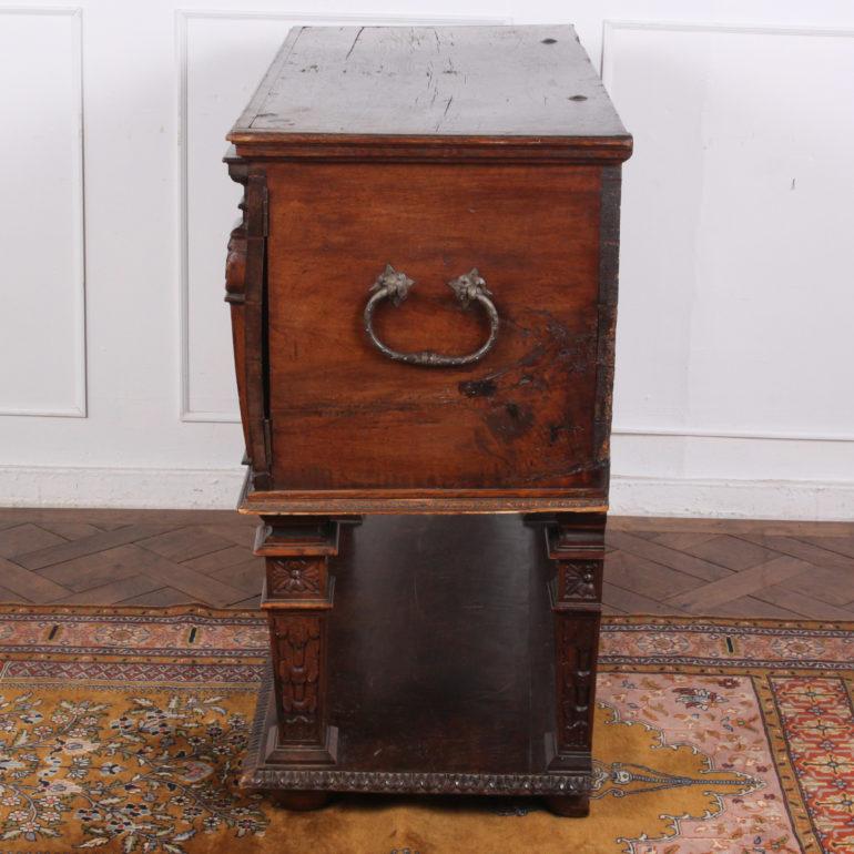 18th Century Italian Highly Carved Cabinet on Stand 3