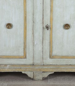18th Century Italian Housekeepers Cupboard in Original Paint