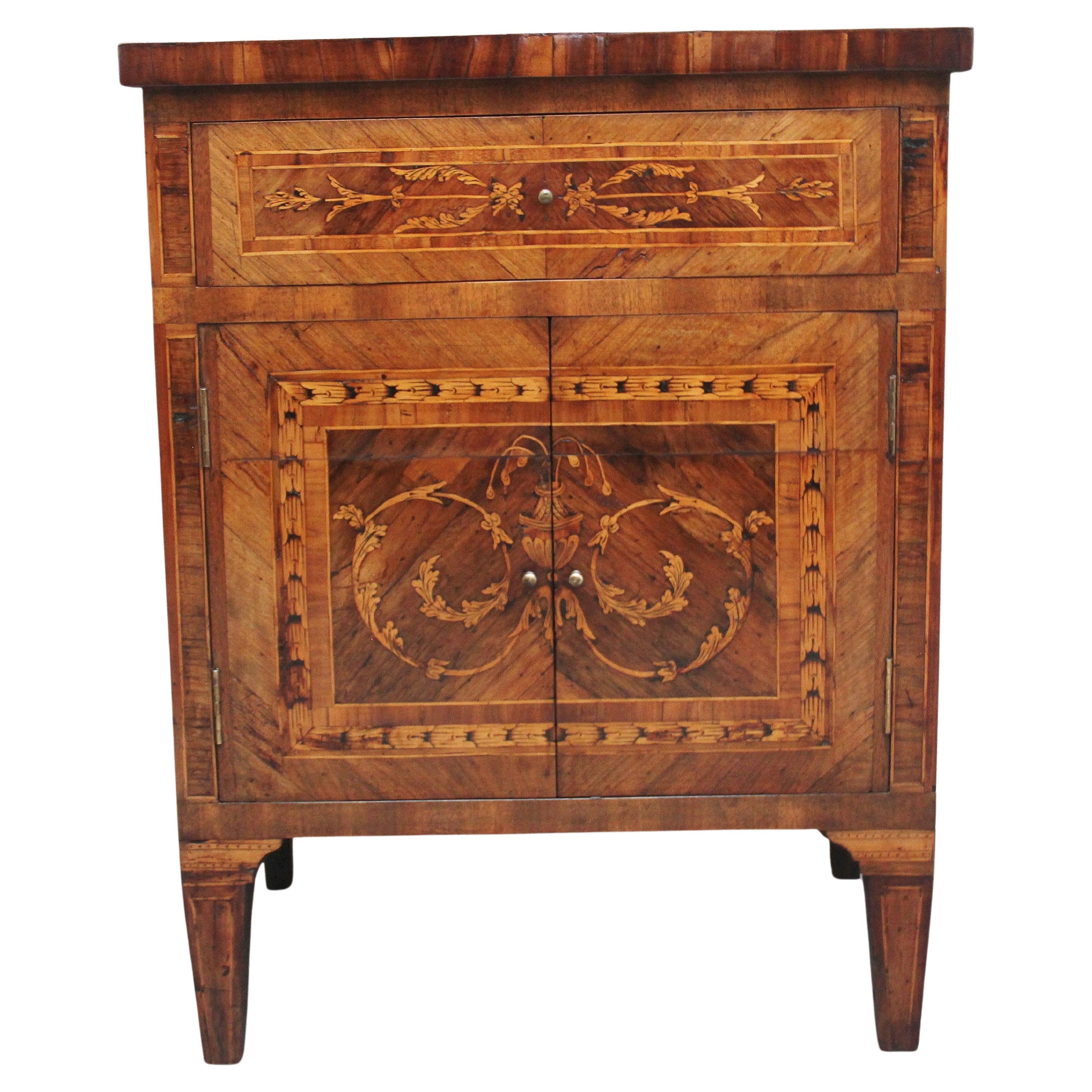 18th Century Italian Kingwood Cabinet For Sale