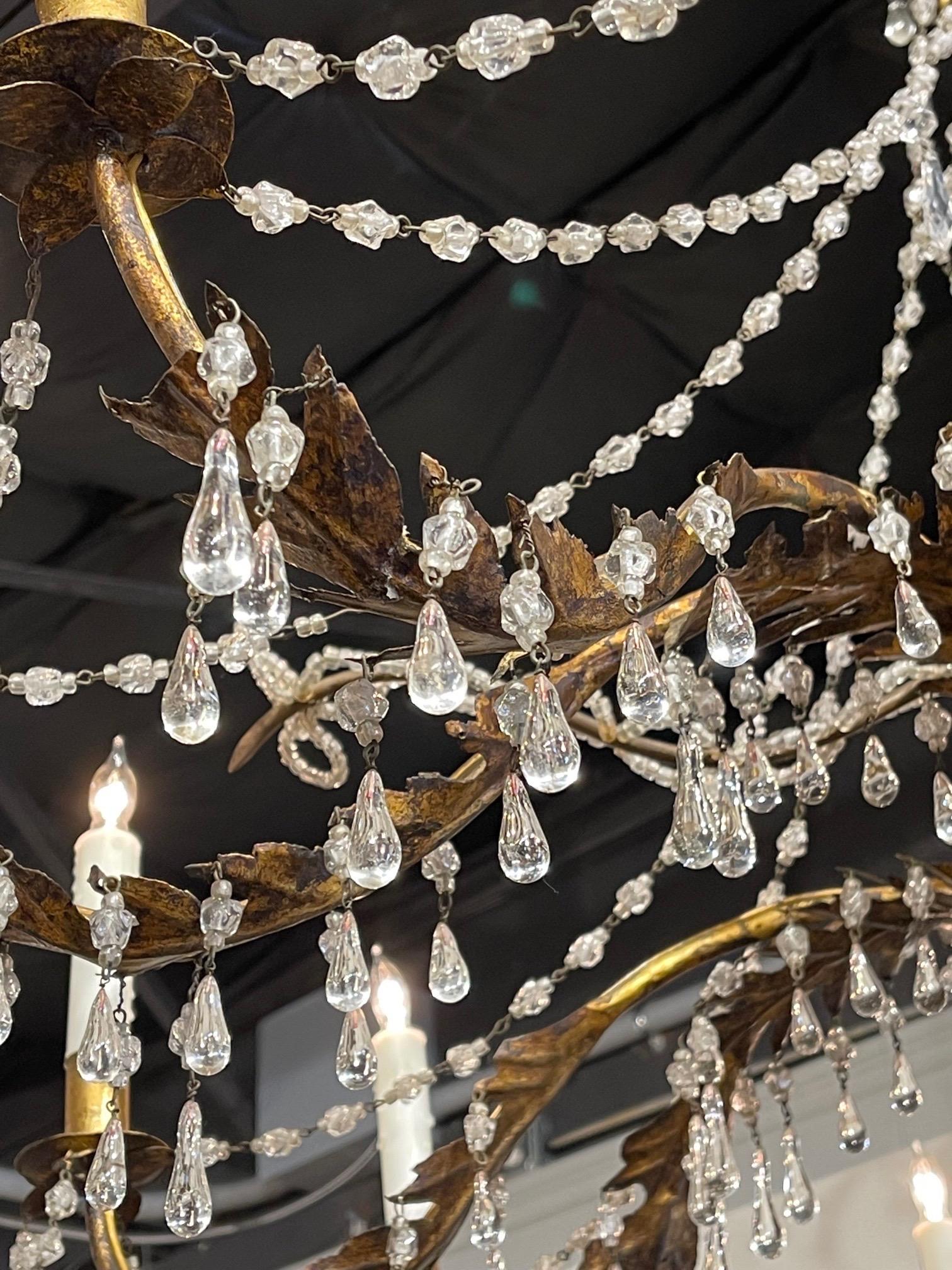 lustre 18ème siècle