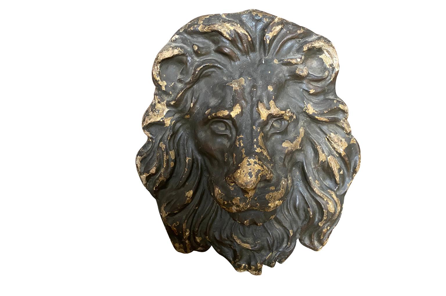 18th Century Italian Lion Head In Good Condition In Atlanta, GA