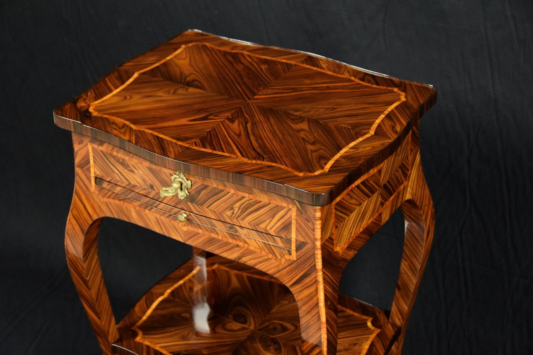 18th Century, Italian Louis XV Wood Coffee Table 4