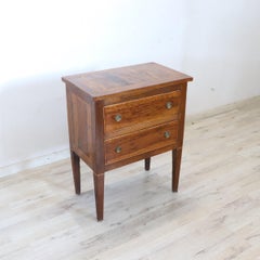 18th Century Italian Louis XVI Antique Small Chest of Drawers or Nightstand