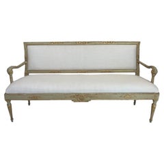 18th Century Italian Louis XVI Settee/Bench