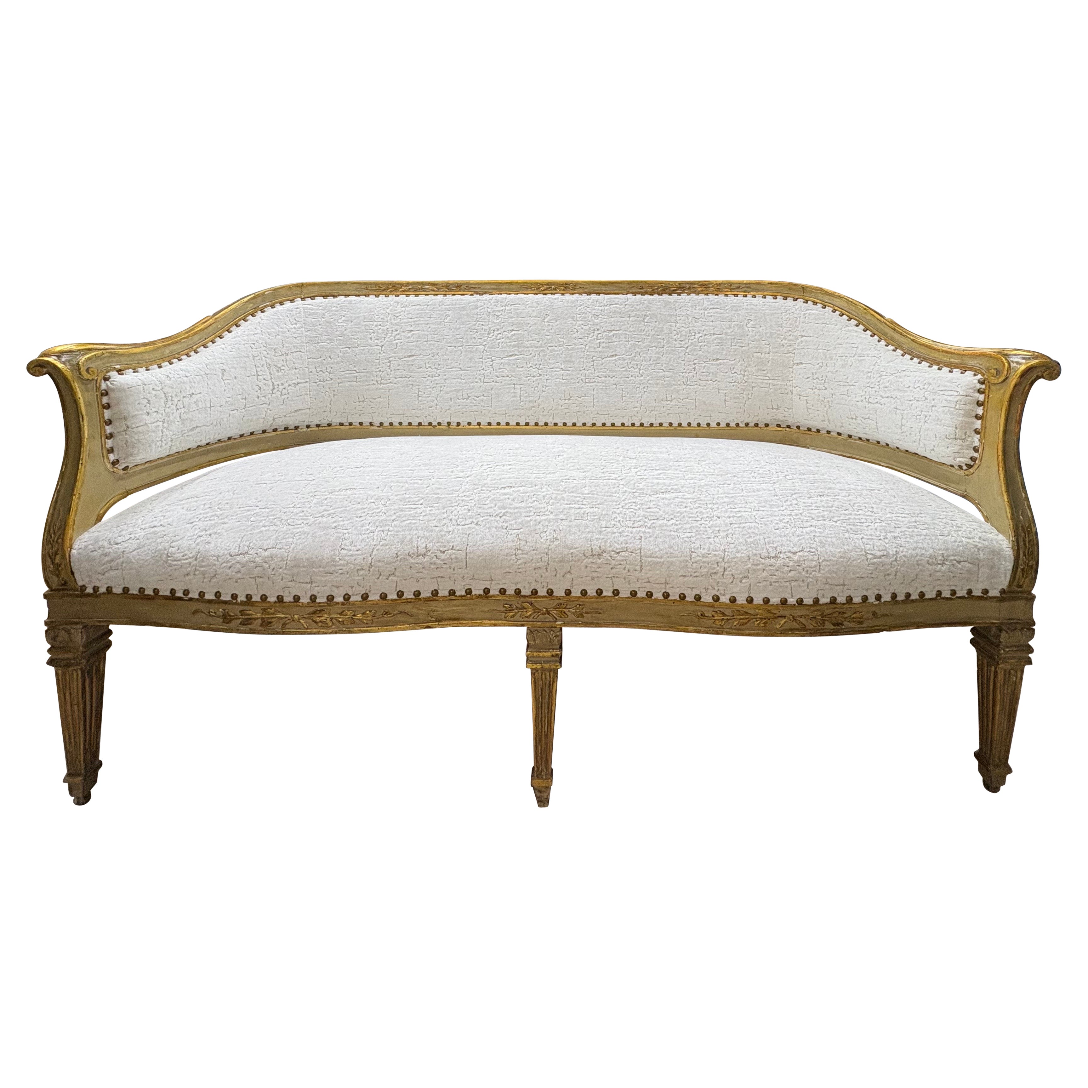 18th Century Italian Louis XVI Style Sofa