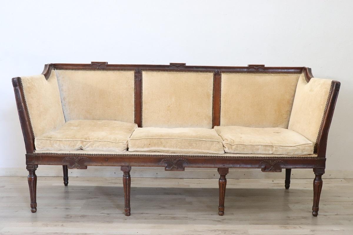 canape louis xvi ancien