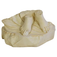 18th Century Italian Marble Base of a Statue