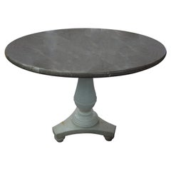 Mesa central italiana de mármol del siglo XVIII
