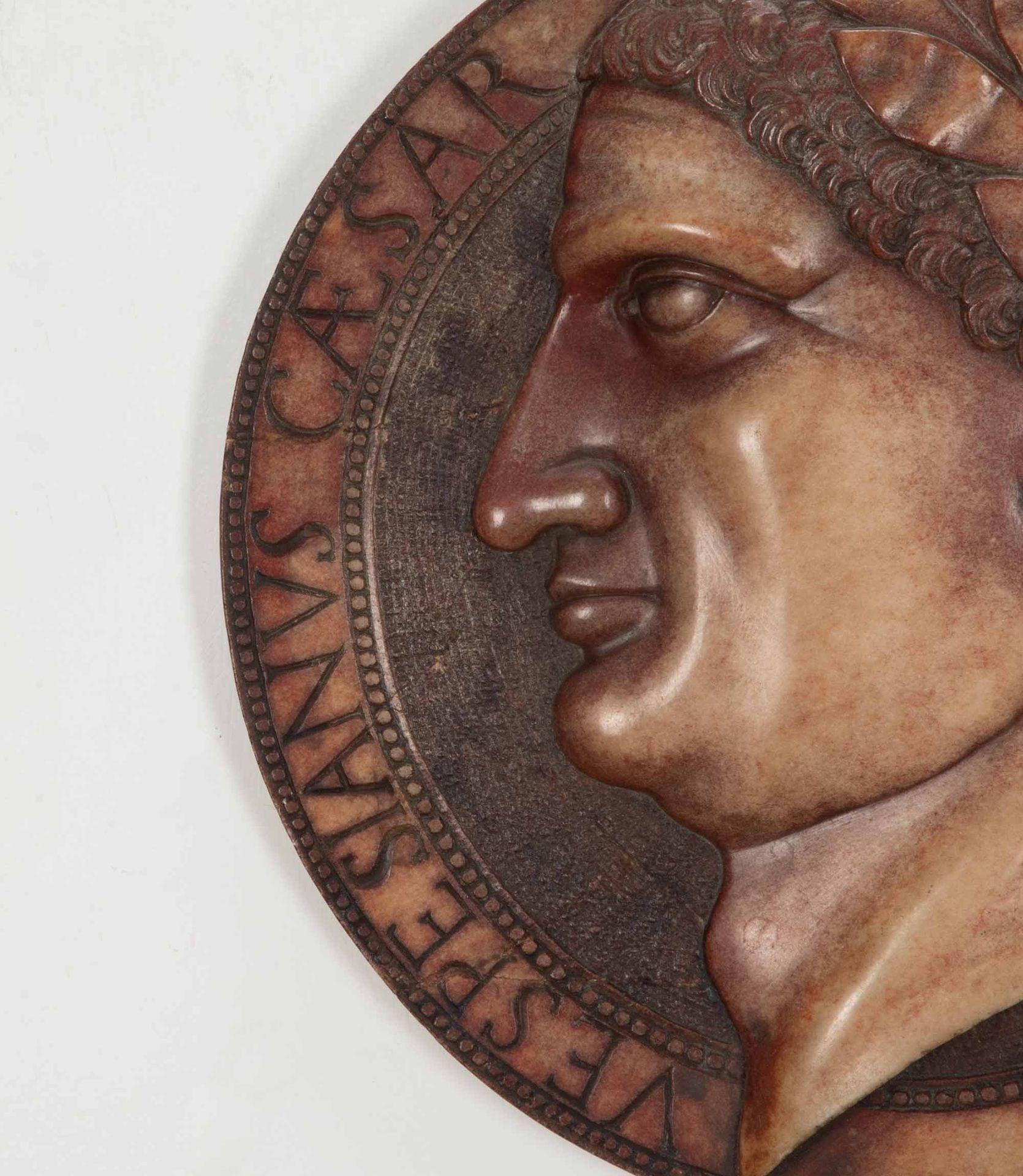 18th Century Italian Marble Relief of Roman Emperor Vespasian For Sale 3