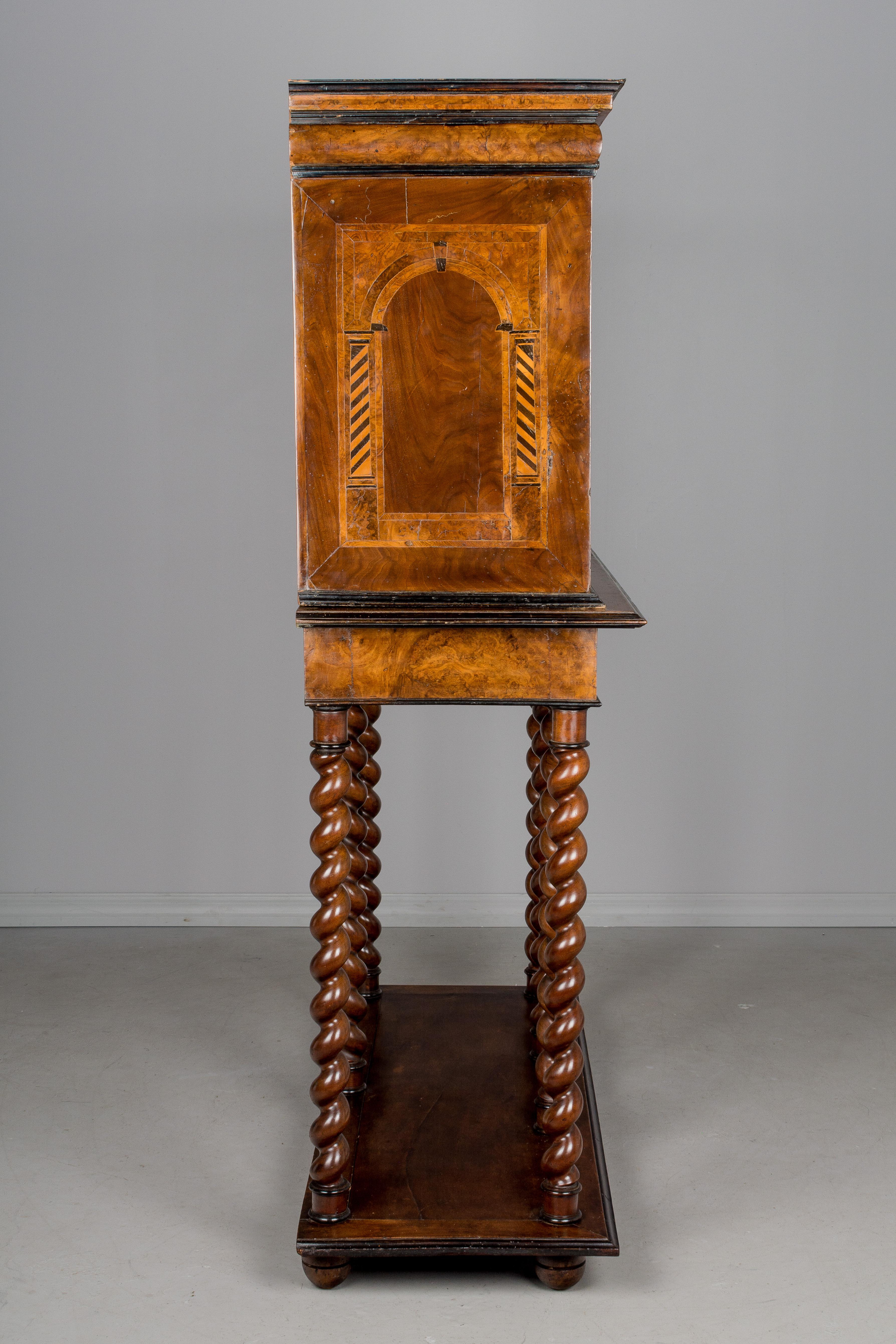 18th Century Italian Marquetry Vargueno In Good Condition In Winter Park, FL