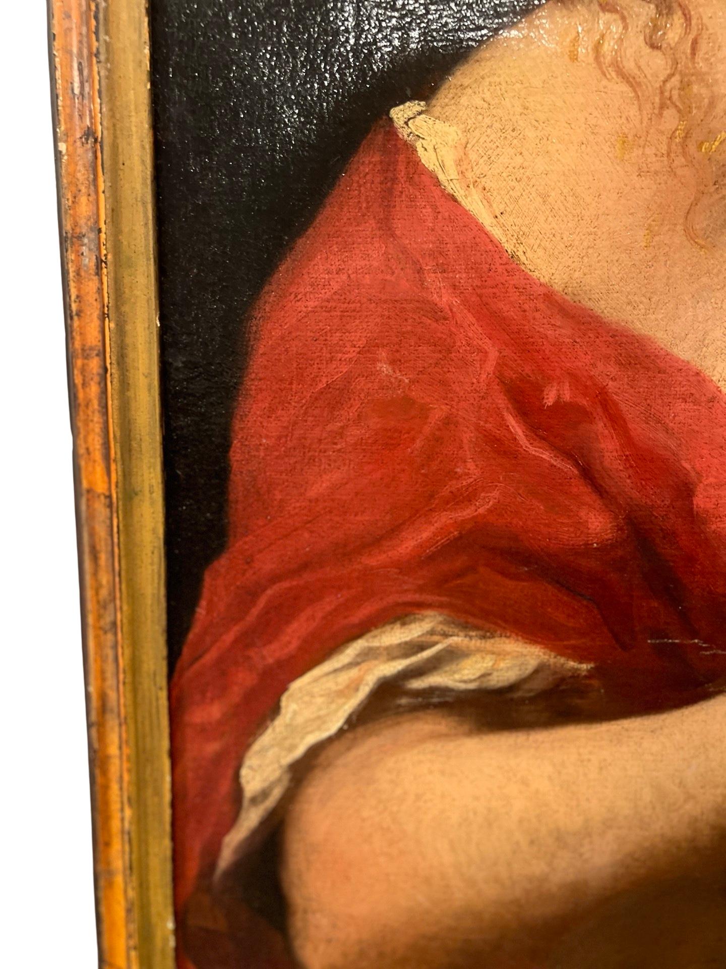 18. Jahrhundert, Italienische „Memento Mori“-Schule des alten Meisters von Guido Reni im Angebot 6