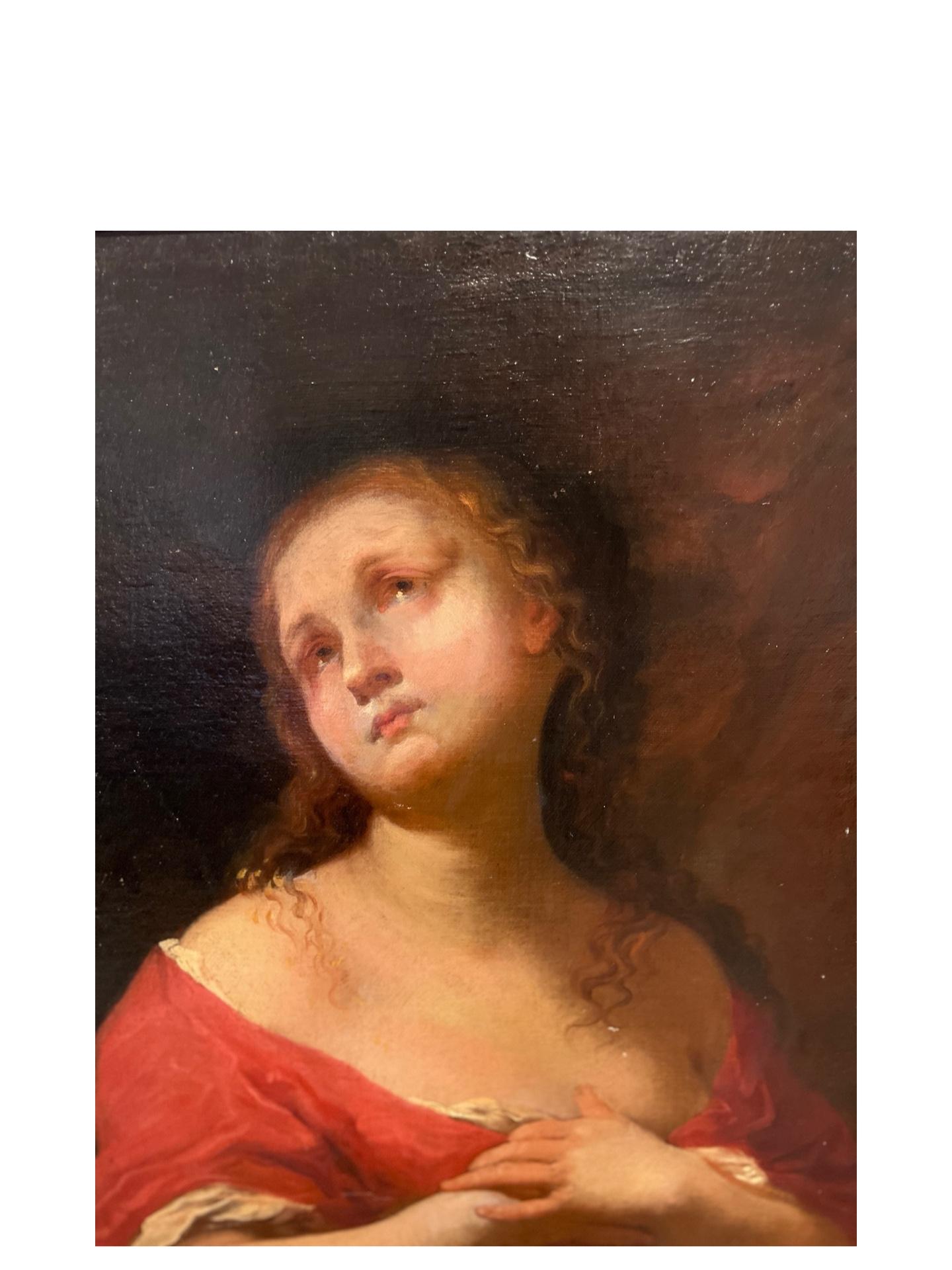 18. Jahrhundert, Italienische „Memento Mori“-Schule des alten Meisters von Guido Reni im Angebot 1