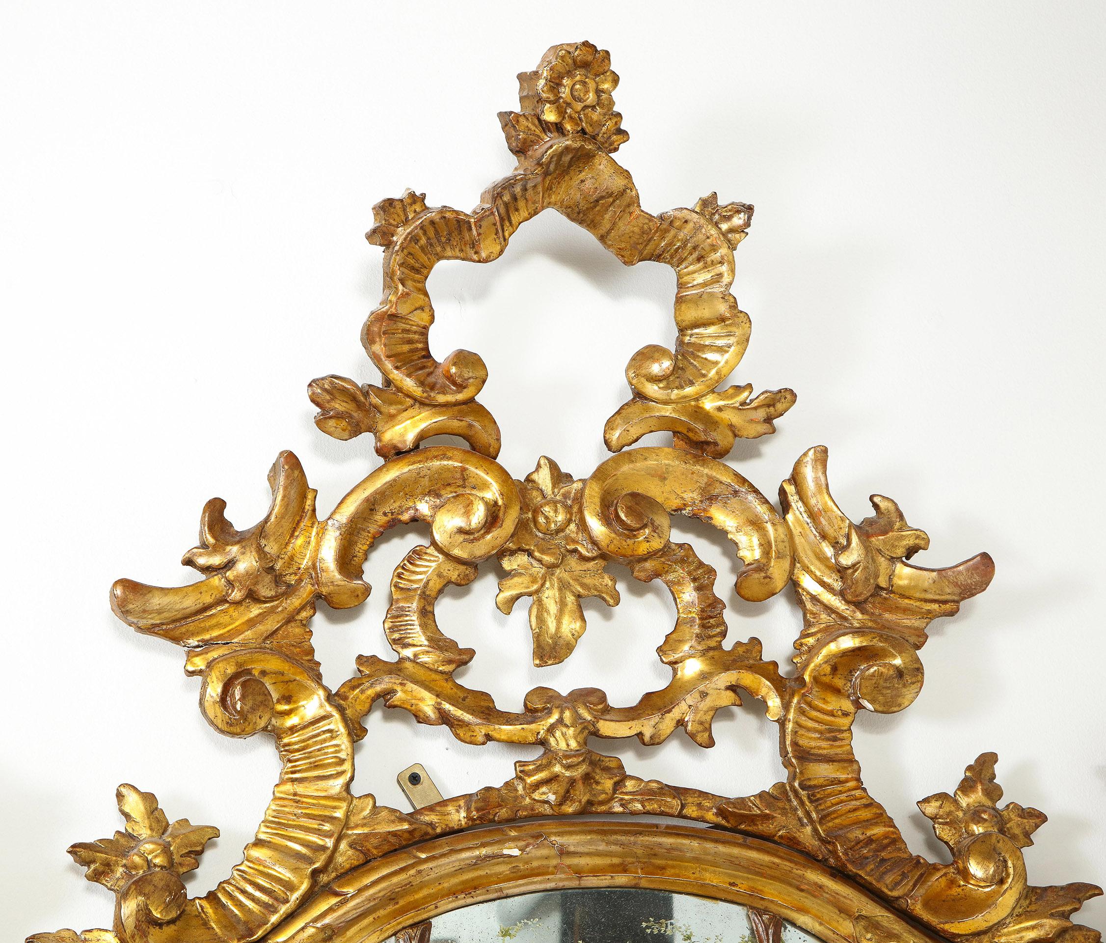 Italienischer Spiegel aus dem 18. Jahrhundert im Zustand „Gut“ im Angebot in New York, NY
