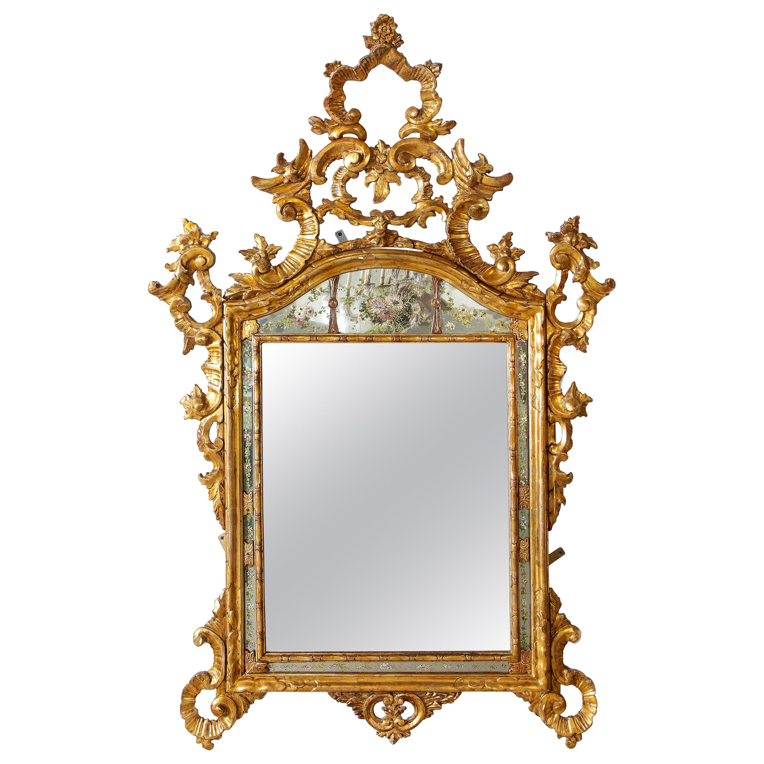 Italienischer Spiegel aus dem 18. Jahrhundert im Angebot
