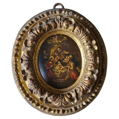 Antique 18th Century Italian Nativity Miniature