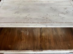 18th Century Italian Neoclassical Bleached Cherry Commode With Inlay