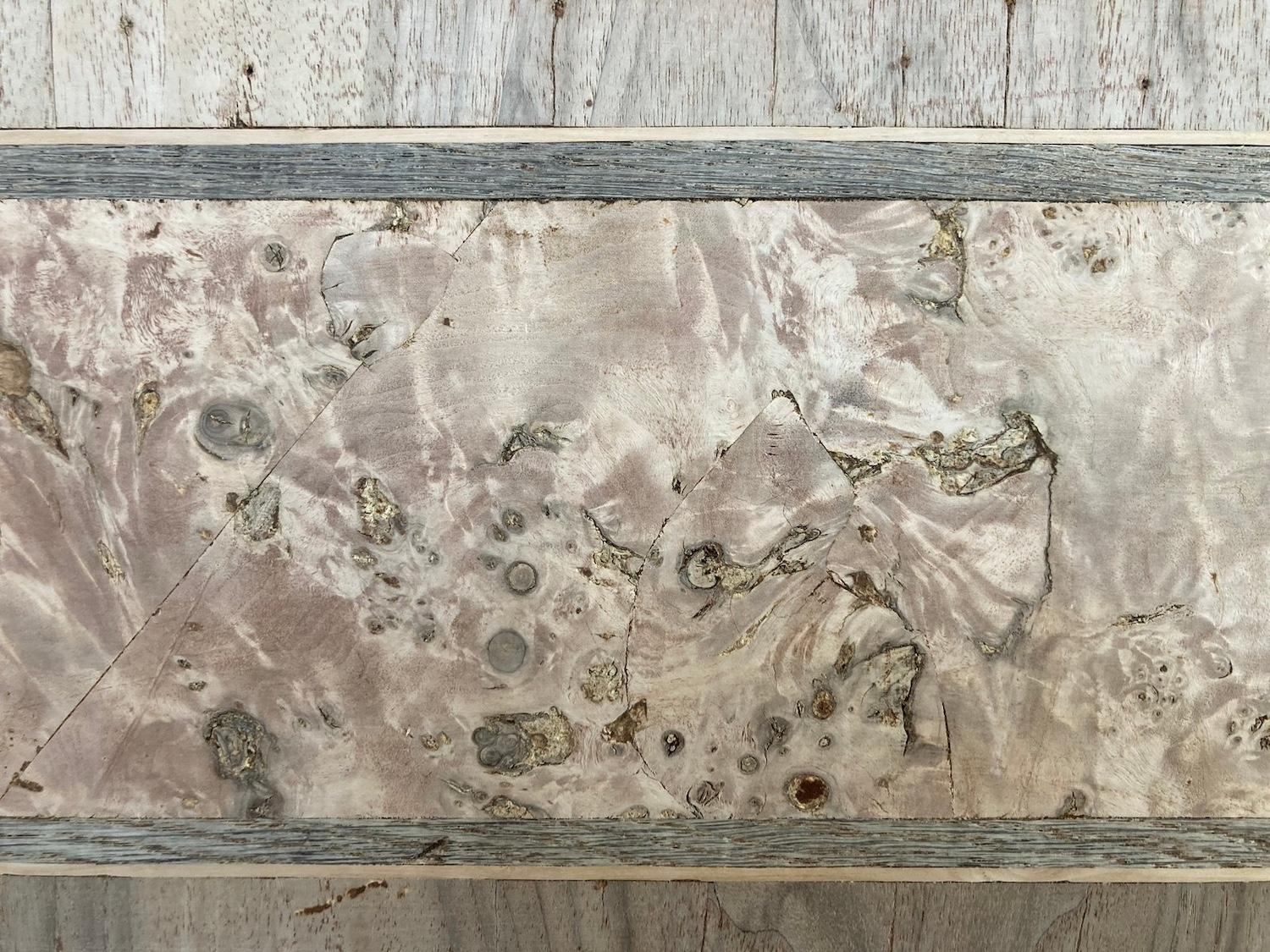18th Century Italian Neoclassical Bleached Cherry Commode with Walnut Burl For Sale 8