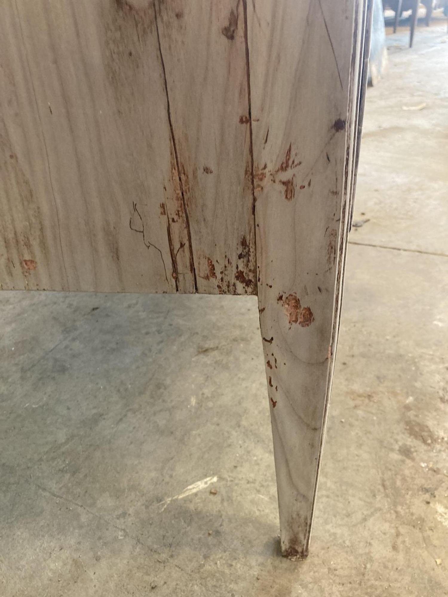 18th Century Italian Neoclassical Bleached Cherry Commode with Walnut Burl For Sale 14
