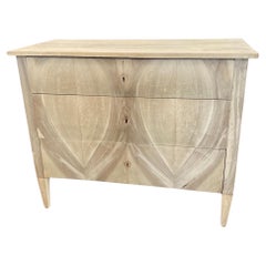 18th Century Italian Neoclassical Bleached Walnut Commode / Chest of Drawers