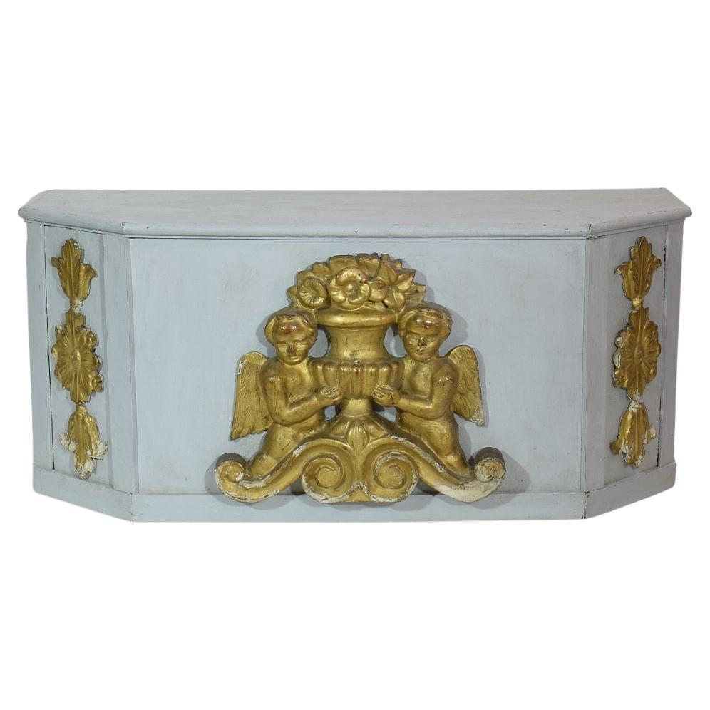 Altare in legno intagliato neoclassico italiano del XVIII secolo