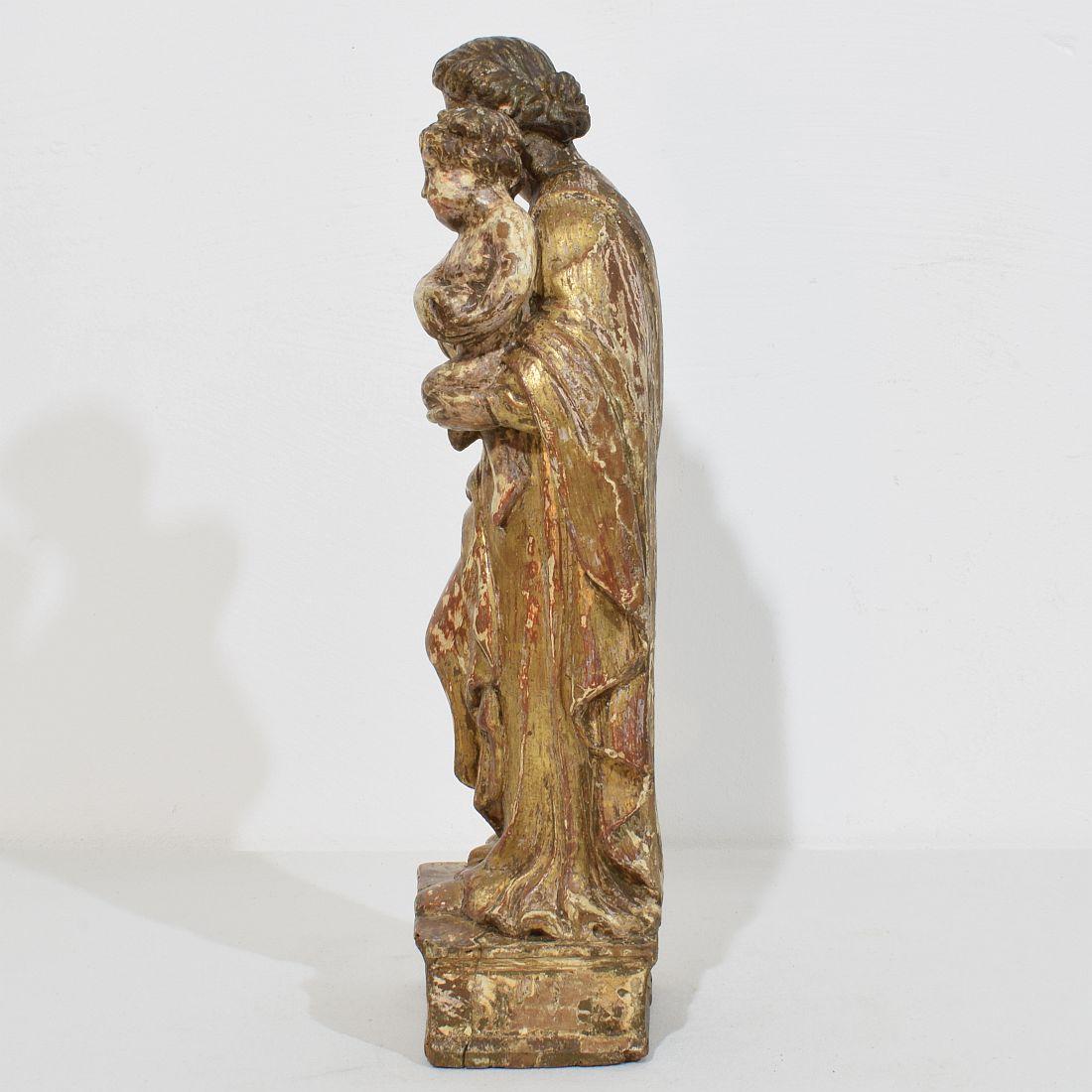 XVIIIe siècle et antérieur Madonna avec enfant néoclassique italienne du 18ème siècle en vente