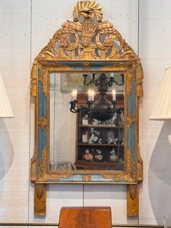 18th Century Italian Neoclassical Giltwood Mirror