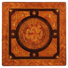 18th Century, Italian Neoclassical Inlaid Coffee Table