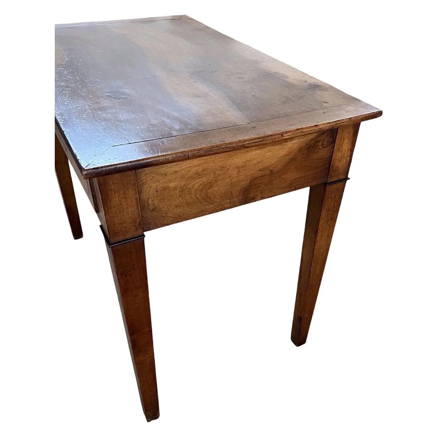 Hand-Crafted 18th Century Italian Neoclassical Side Table