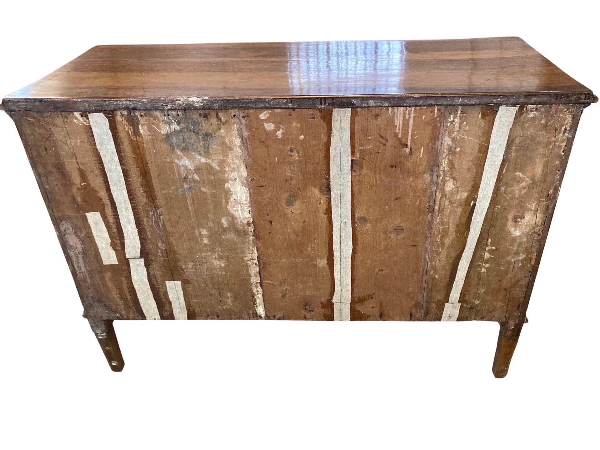 18th Century Italian Neoclassical Walnut Banded Commode 1