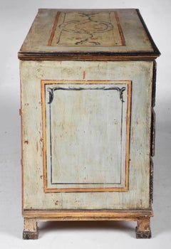 18th Century Italian Neoclassical
Polychrome Painted Commode