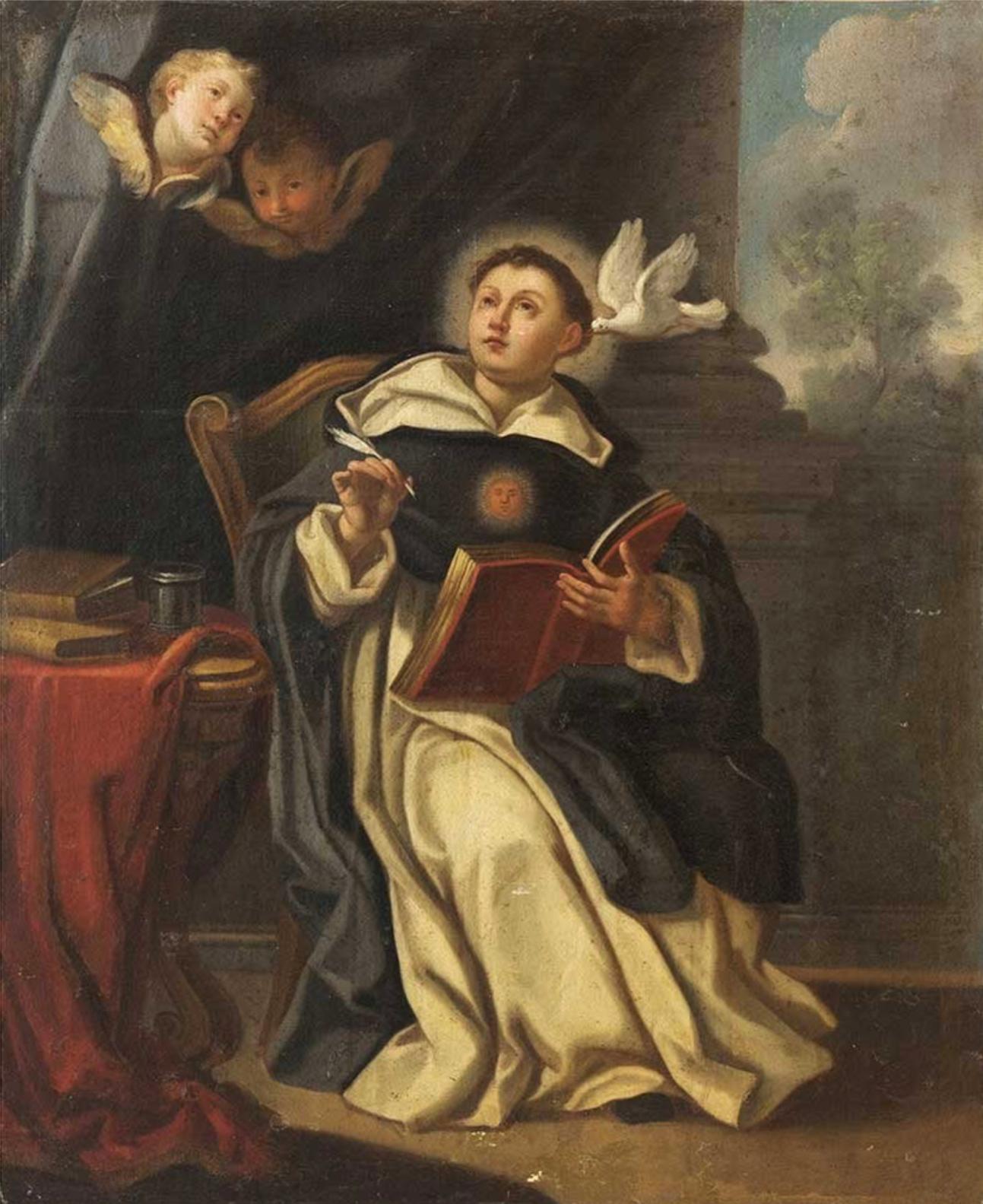 saint thomas aquinas painting