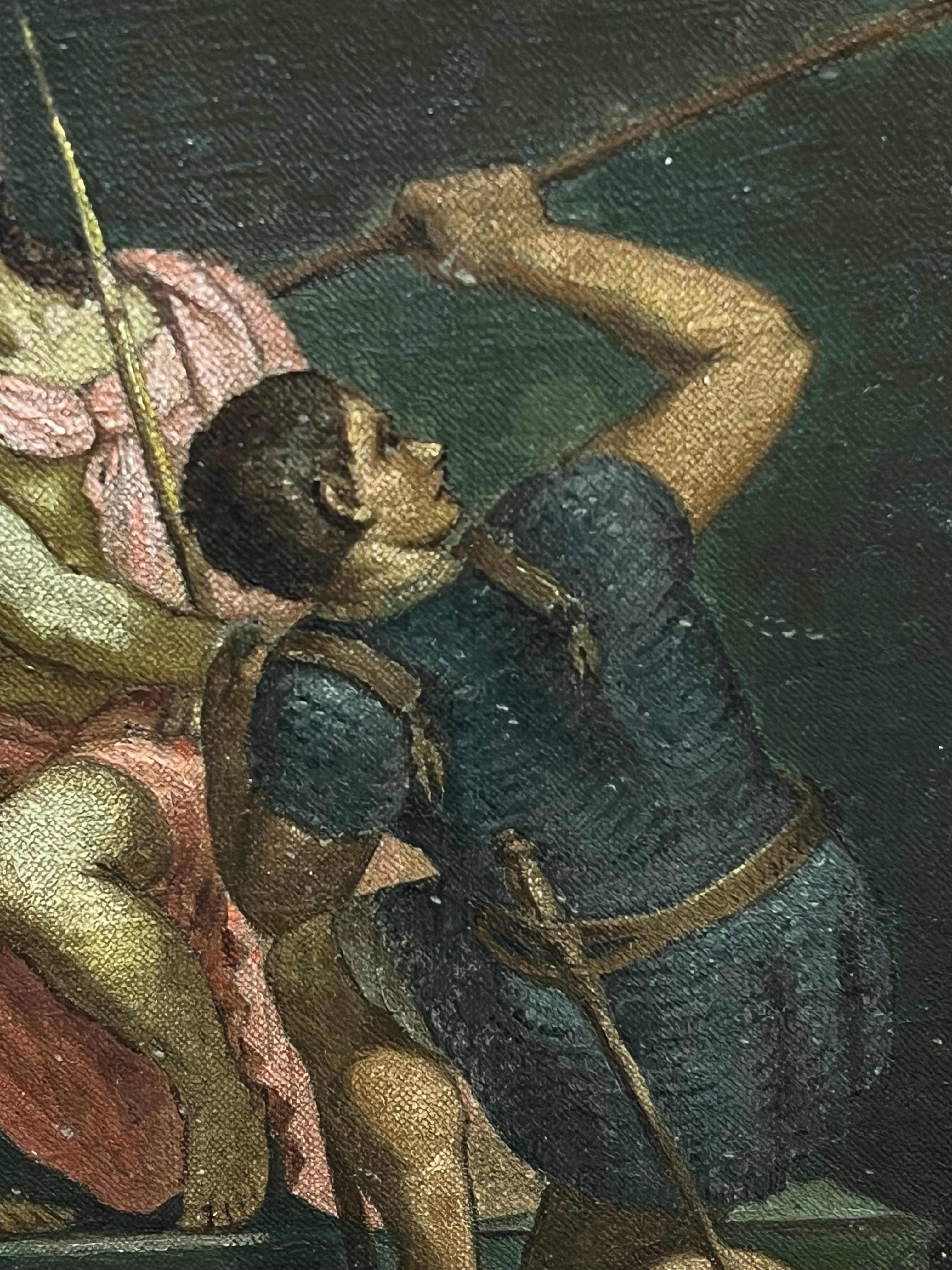 La flagellazione di Cristo
Italiano, 18° secolo
olio su tela, incorniciato
Incorniciato: 15 x 14 pollici
Tela: 12 x 12 pollici
Provenienza: collezione privata, Regno Unito
Condizioni: ottime condizioni

Per ulteriori informazioni, contattaci per
