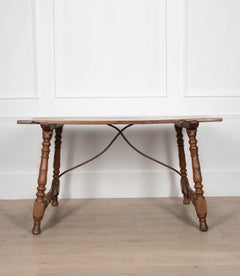 18th Century Italian Olive Wood Centre Table
