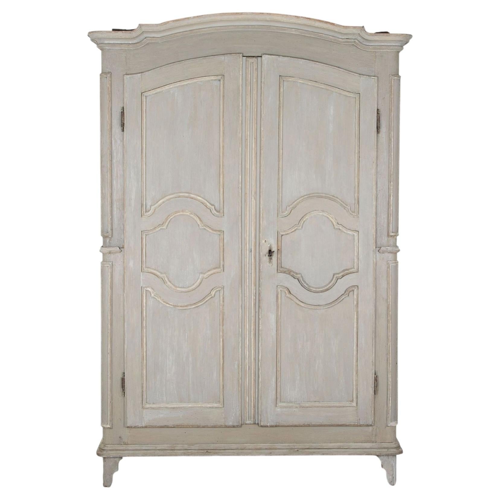 18th Century Italian Painted Armoire