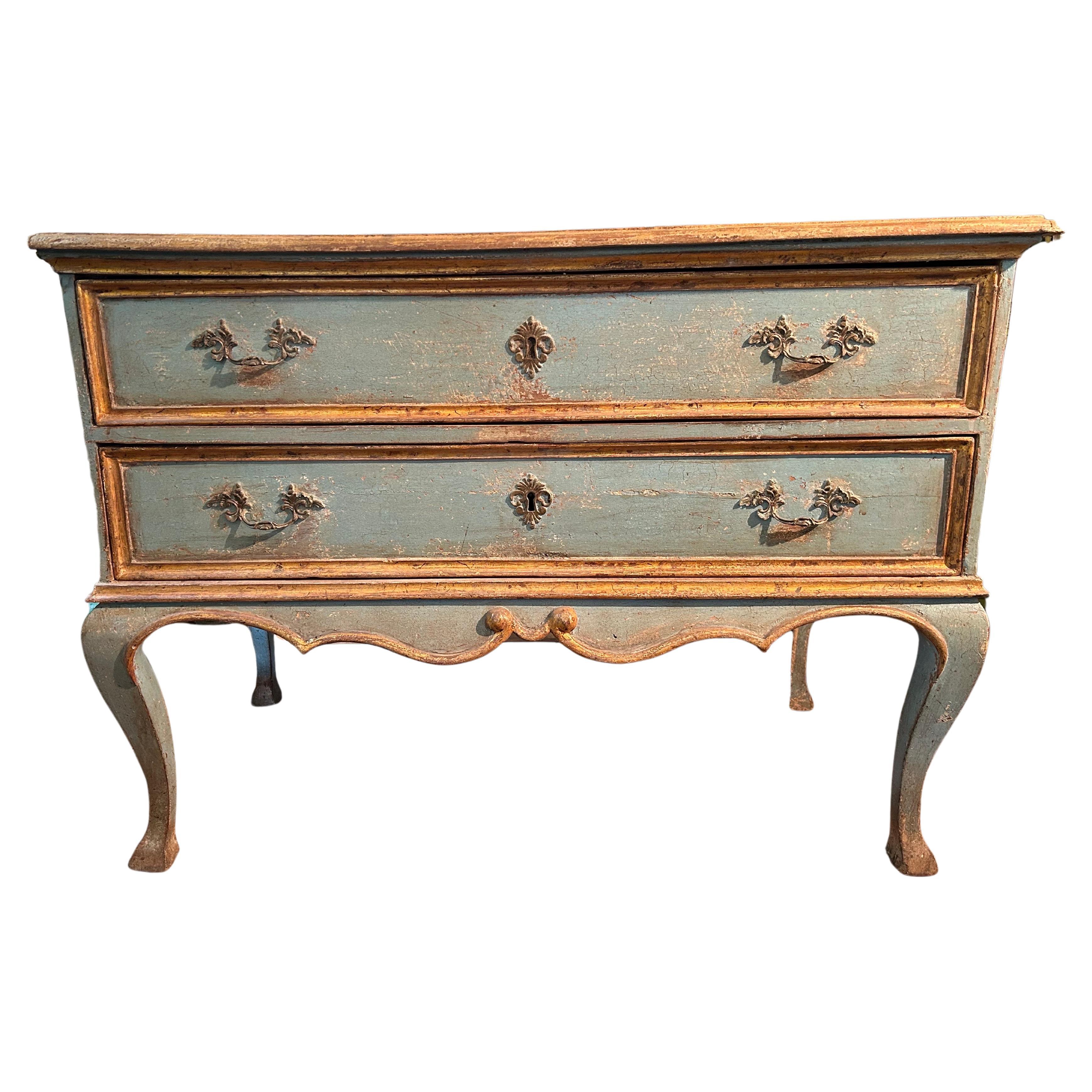 18th Century Italian Painted Chest Or Commode For Sale 5