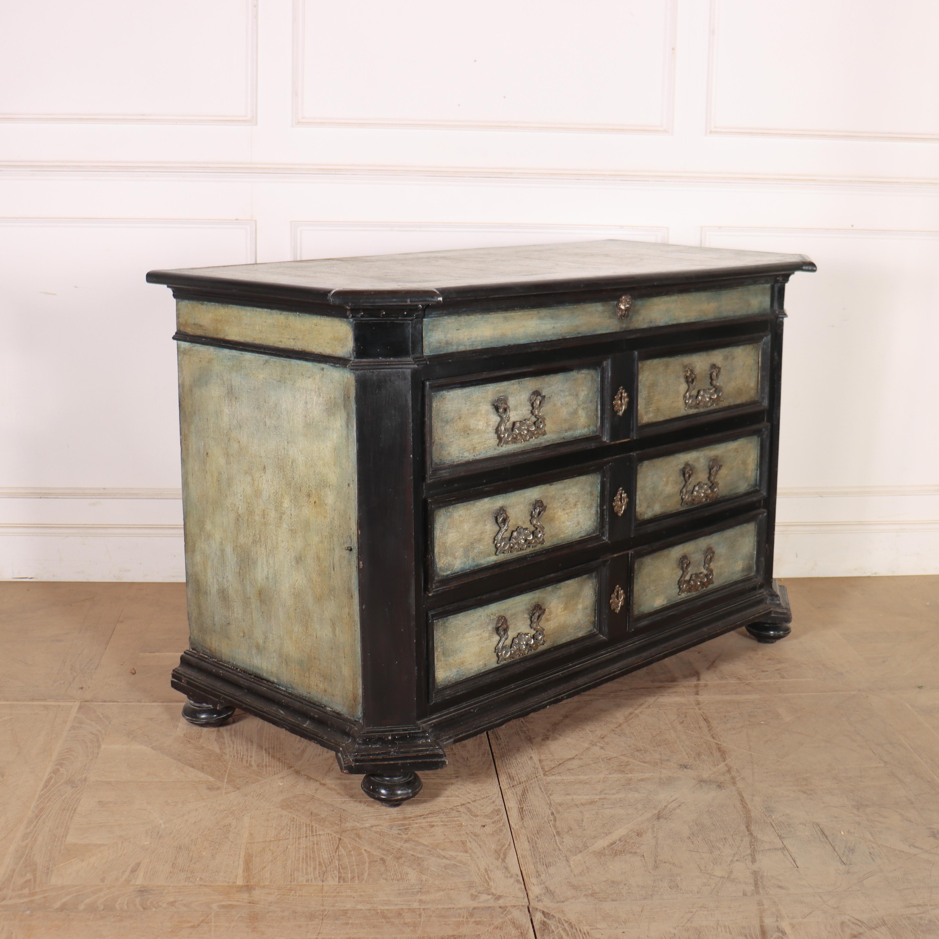 18th Century Italian Painted Commode For Sale 2