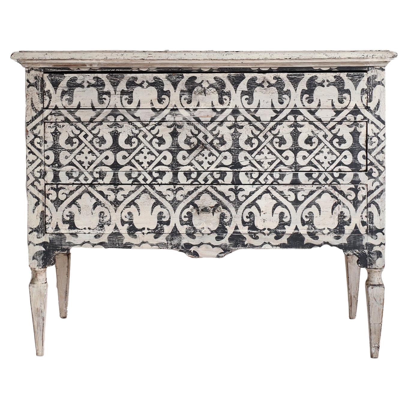 18th Century Italian Painted Commode