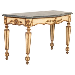 18th Century Italian Painted Console Table