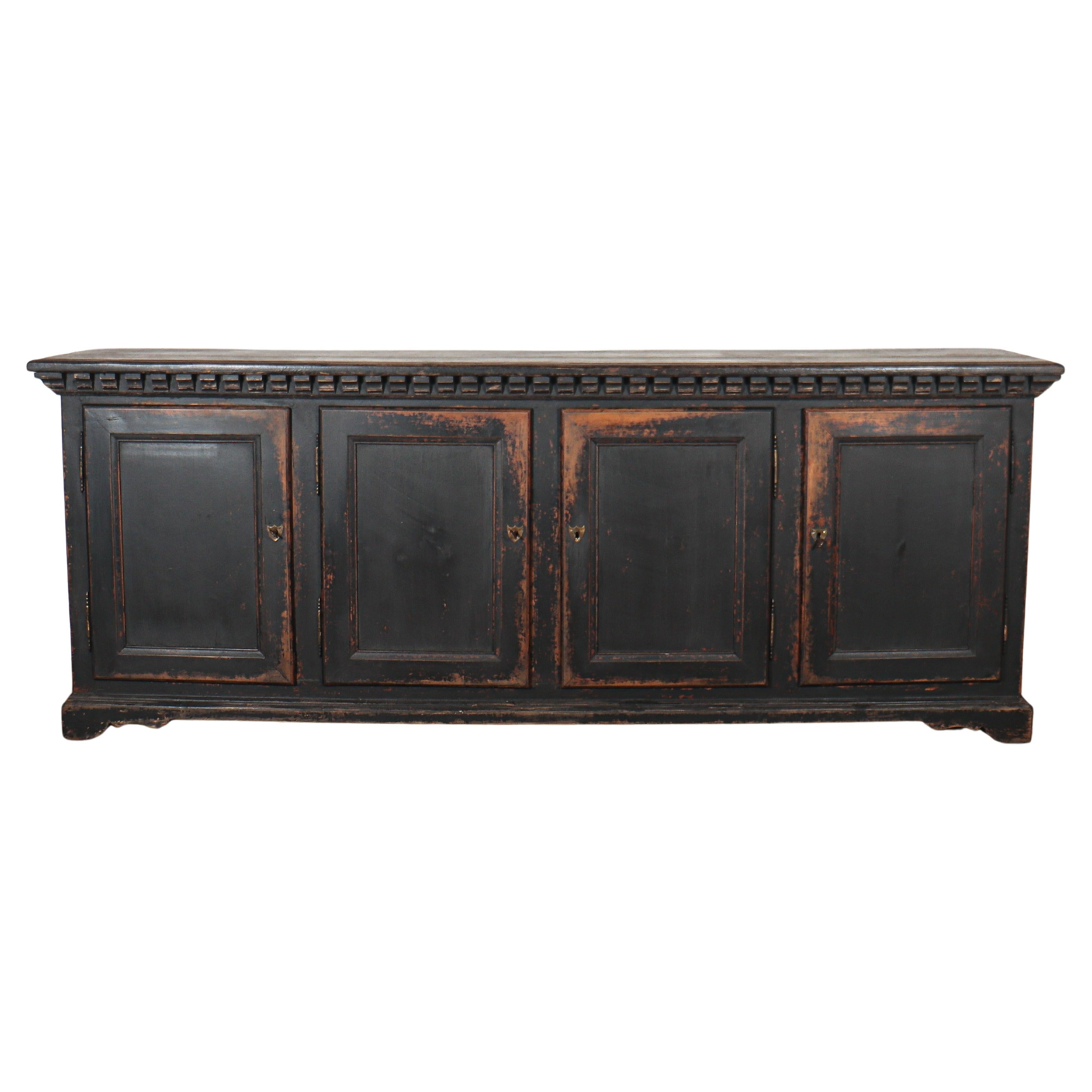 18th Century Italian Painted Enfilade For Sale