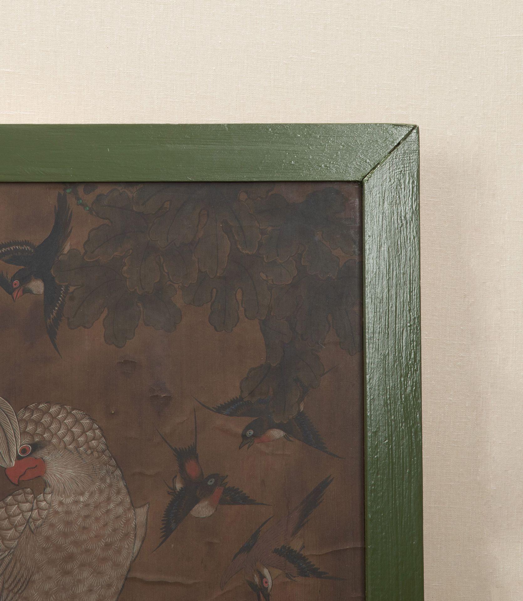 Cineserie Pannello dipinto italiano del XVIII secolo in stile Chinoiserie in vendita