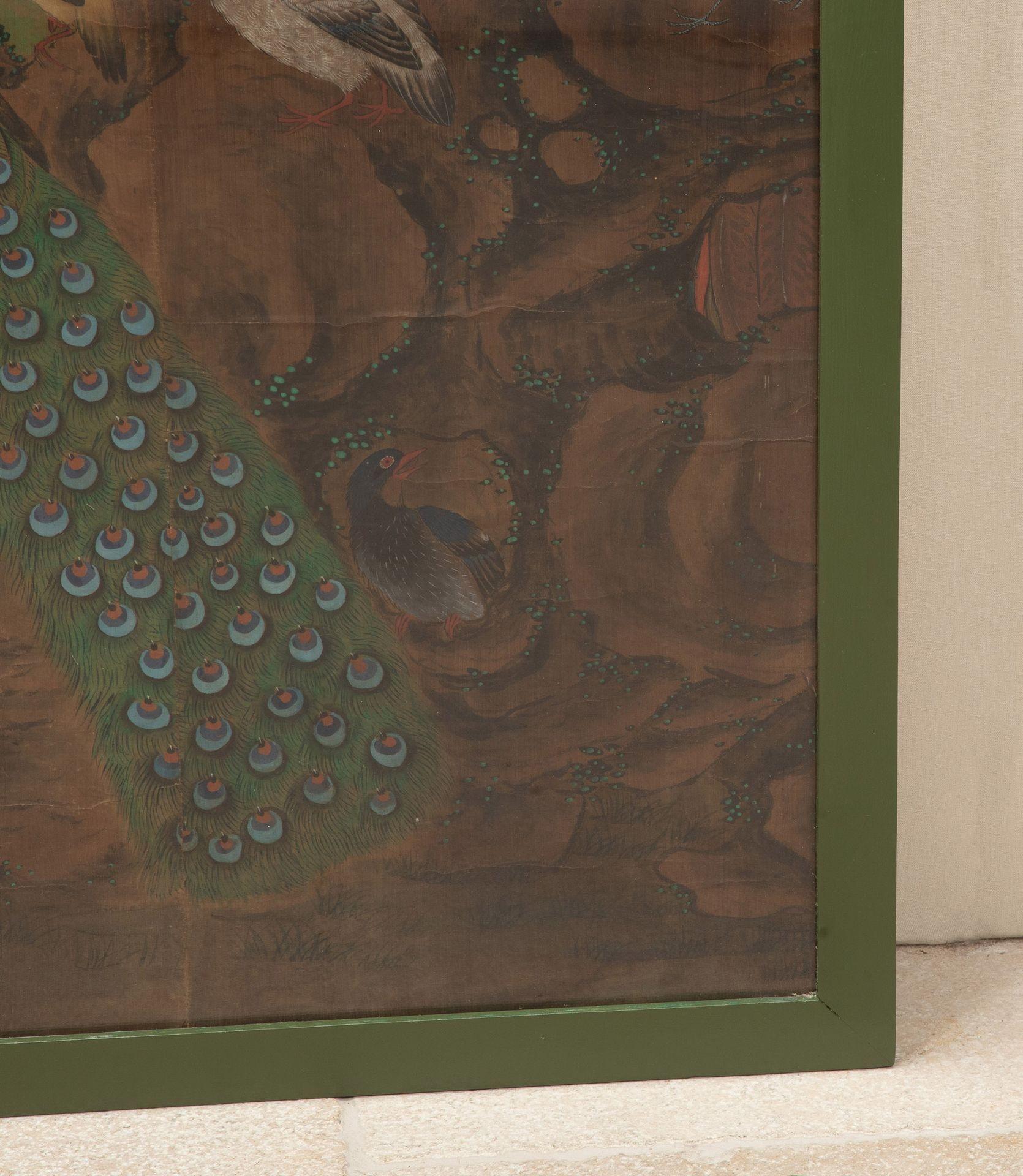 Pannello dipinto italiano del XVIII secolo in stile Chinoiserie In condizioni buone in vendita a Gloucestershire, GB