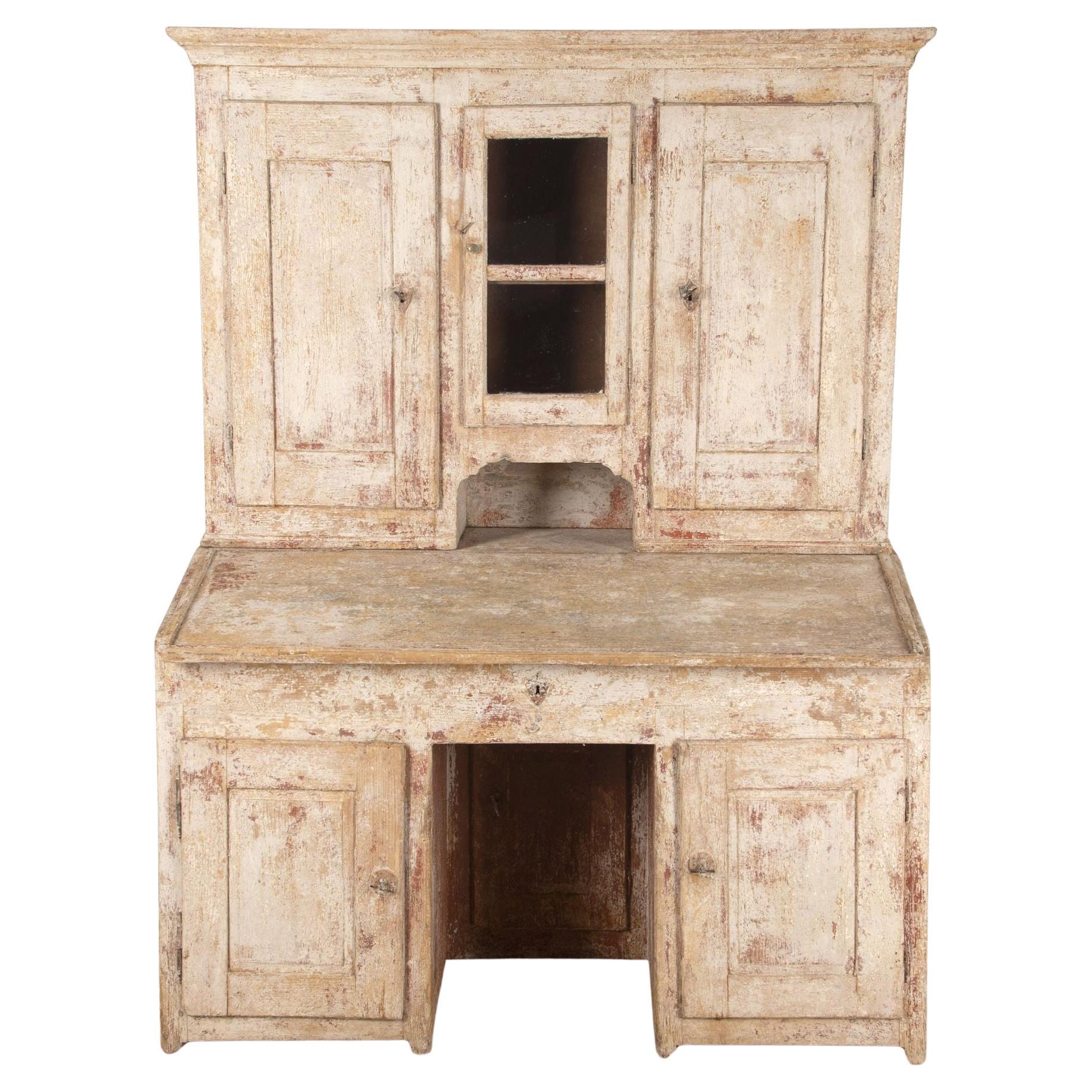 18th Century Italian Painted Pine Bureau