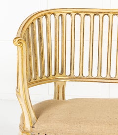 18th Century Italian Painted Settee