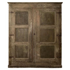 18th Century Italian Painted Wardrobe