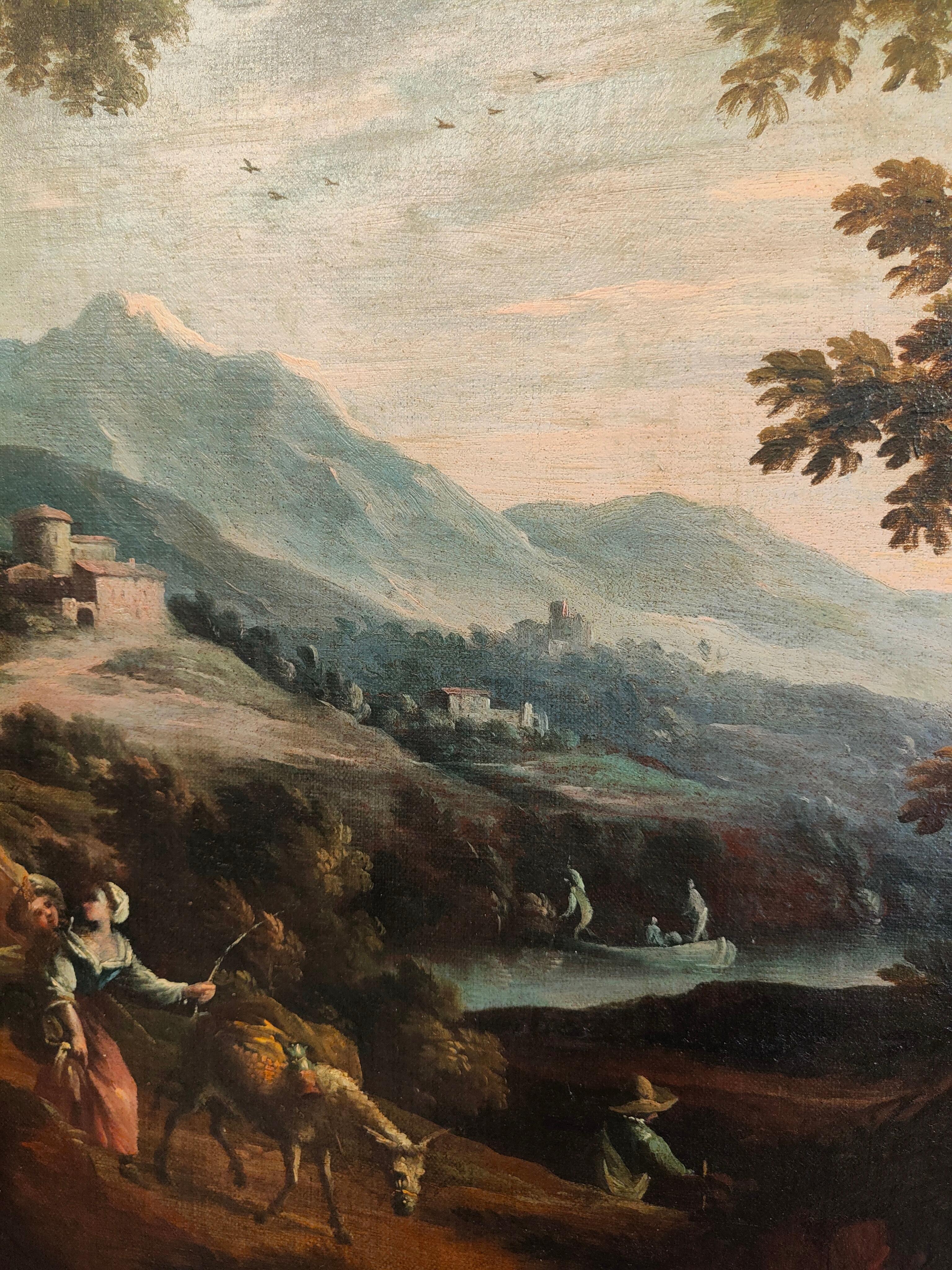 Peinture italienne du XVIIIe siècle du peintre Scipione Cignaroli en vente 2